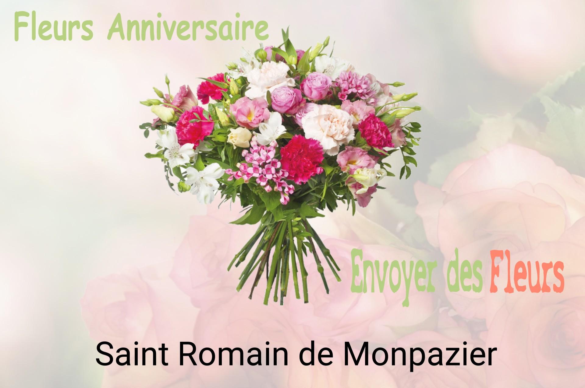 Bouquet de fleurs d’anniversaire livré à Saint-Romain-de-Monpazier