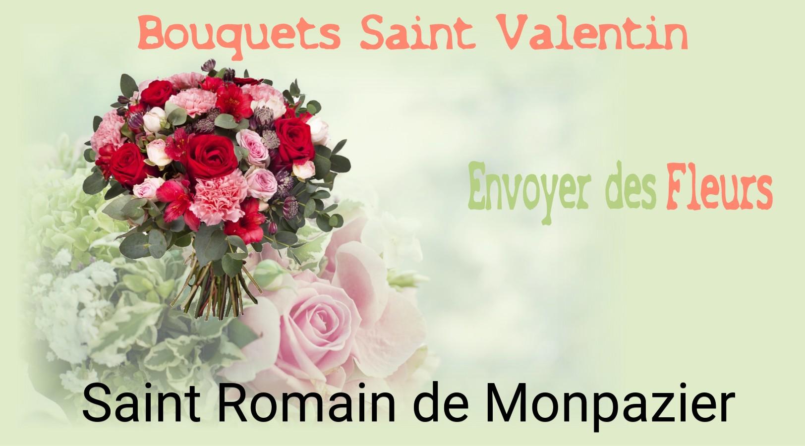 Roses de Saint-Valentin livrées à Saint-Romain-de-Monpazier